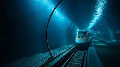 استكشف عجائب لندن وباريس بقطار تحت الماء